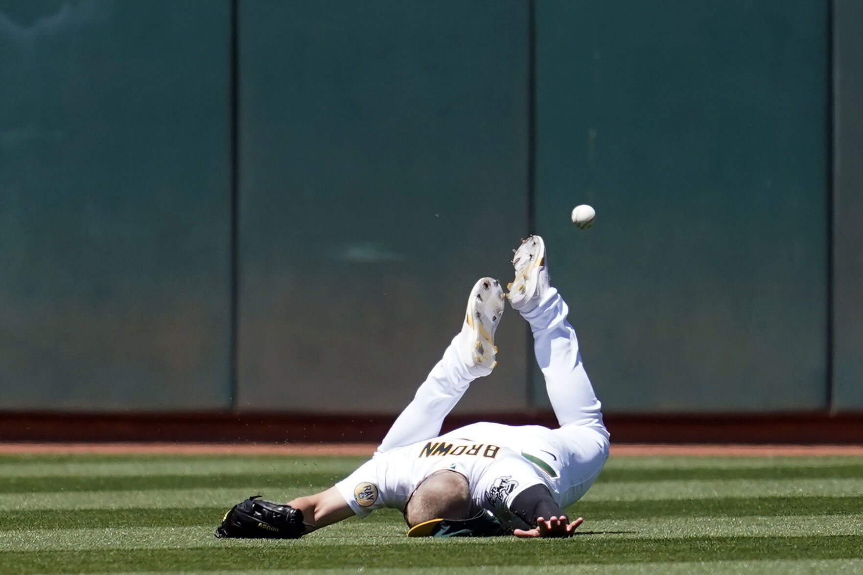 APTOPIX Royals Athletics Baseball